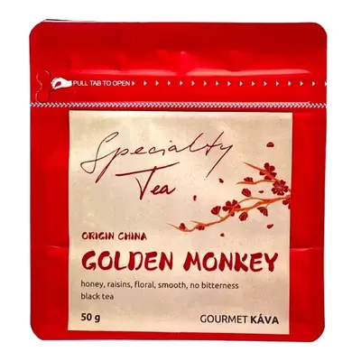 Černý čaj Jin Hou / Zlatá opice 50g Specialty Tea