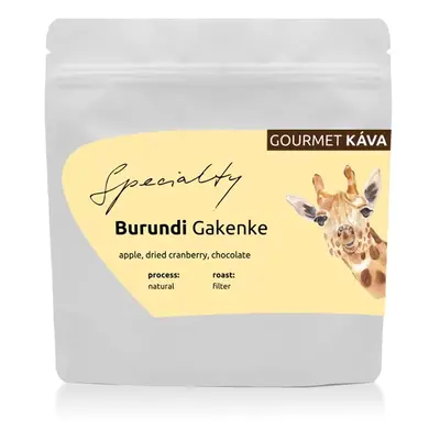 GourmetKáva Specialty Burundi Gakenke 250g