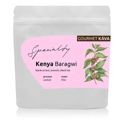 GourmetKáva Specialty Kenya Baragwi - Guama AA 250g