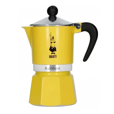 Bialetti Rainbow žlutá moka konvice