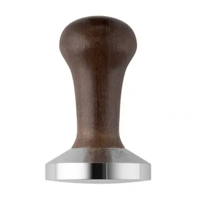 Tamper Motta 58mm nerez/dřevo