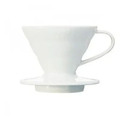 Hario dripper V60-01 keramický - bílý (VDC-01W)