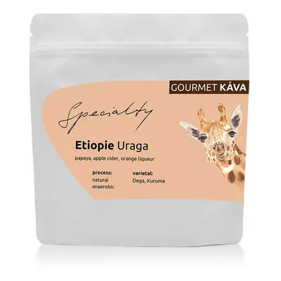 GourmetKáva Specialty Etiopie Uraga 250g