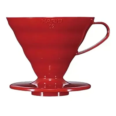 Hario Dripper V60 (VD-INT-02R) červený, plastový