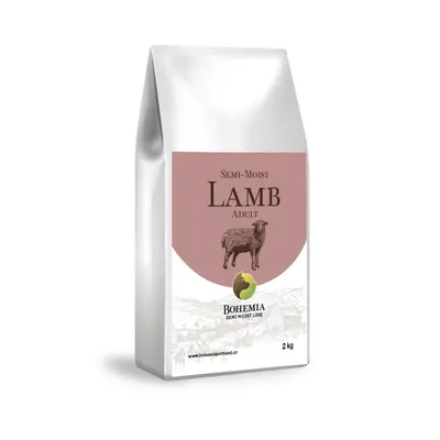 BOHEMIA SEMI MOIST Adult Lamb 2kg - Jehněčí