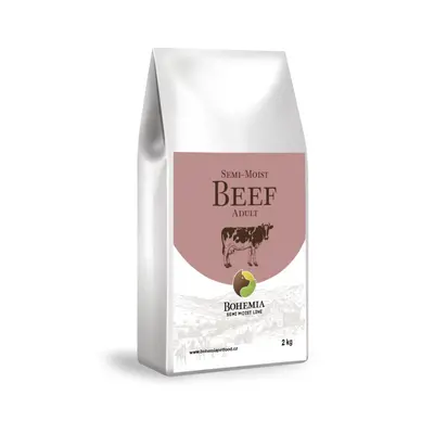 BOHEMIA SEMI MOIST Adult Beef 2kg