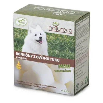 Natureca Bonbóny z ovčího tuku s lososem Mini 250gr