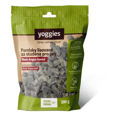 Yoggies za studena lisované maso – Black Angus hovězí 300g