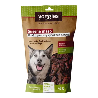 Yoggies Hovězí výcvikové pamlsky 45g