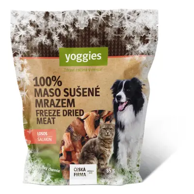 Yoggies Mrazem sušený losos (lyofilizovaný) 85g