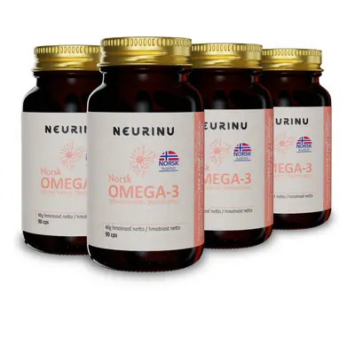 4x Norsk OMEGA-3