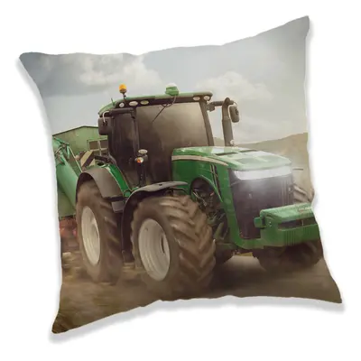 Polštářek licenční 40x40 - Traktor Green