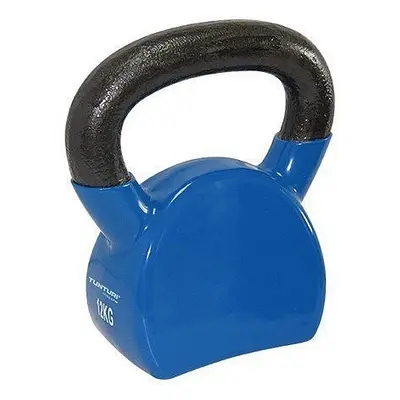 Kettlebell vinyl TUNTURI 12 kg, modrý