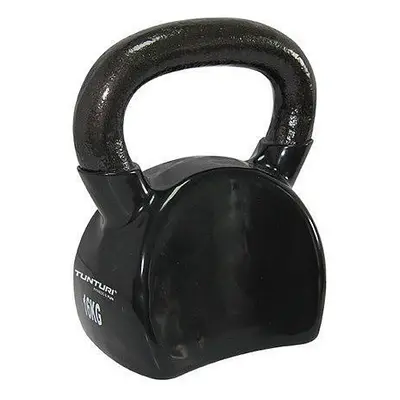 Kettlebell vinyl TUNTURI 16 kg, černý