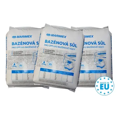 Bazénová sůl Marimex - 3 x 25 kg