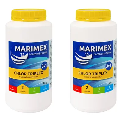 Marimex Chlor Triplex 3v1 1,6 kg - 2 ks