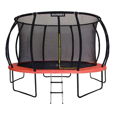 Trampolína Marimex Premium 457 cm + vnitřní ochranná síť + schůdky ZDARMA