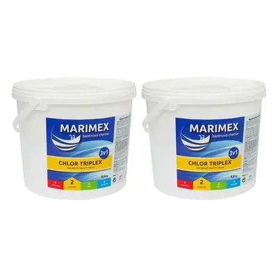 Marimex Chlor Triplex 4,6 kg - sada 2 ks