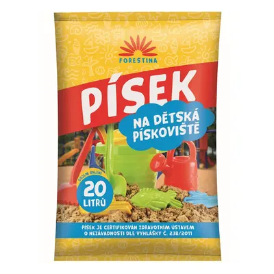 Písek pro dětská pískoviště - 20 litrů