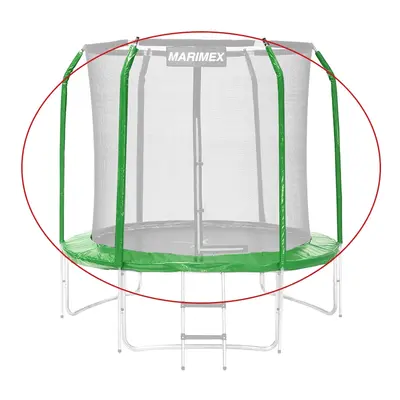 Sada krytu pružin a rukávů pro trampolínu 244 cm - zelená