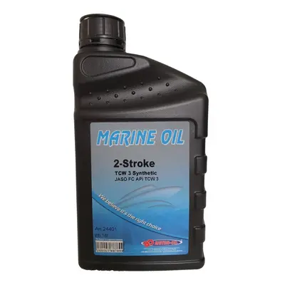 BO MOTOR OIL TCW3 MARINE, 2T, 1l, pro lodní motory černá