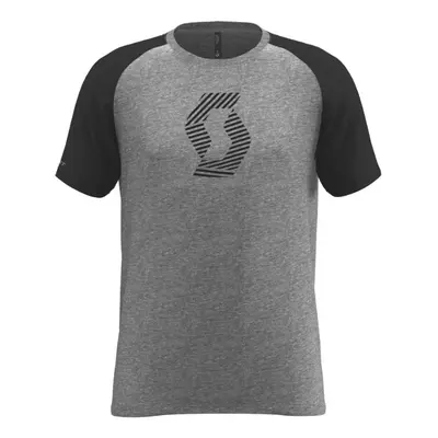 SIDI Tee M´s 10 Icon Raglan s/sl tričko šedá/černá