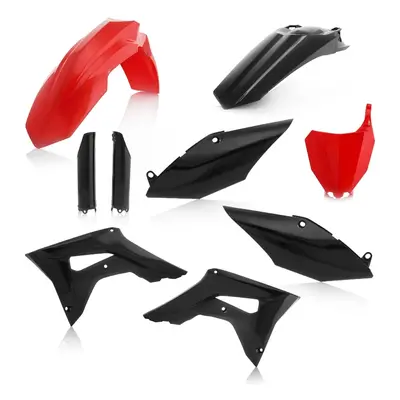 ACERBIS plastový full kit CRF 450R17/18, CRF 250R 18 černá/červená černá/červená