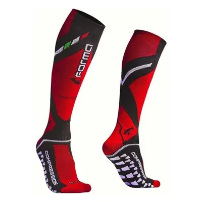 FORMA OFF ROAD COMPRESSION podkolenky černá/červená