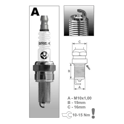 zapalovací svíčka BRISK AR10S9 uni