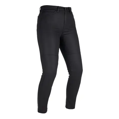 OXFORD ORIGINAL APPROVED WAXED JEGGINGS AA kalhoty dámské černá černá