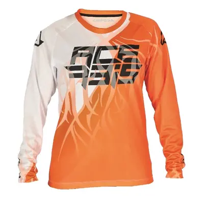 ACERBIS J-KID THREE dres oranžová/bílá oranžová/bílá