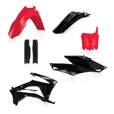 ACERBIS plastový full kit CRF 250 14/17,CRF 450 13/16 černá/červená černá/červená