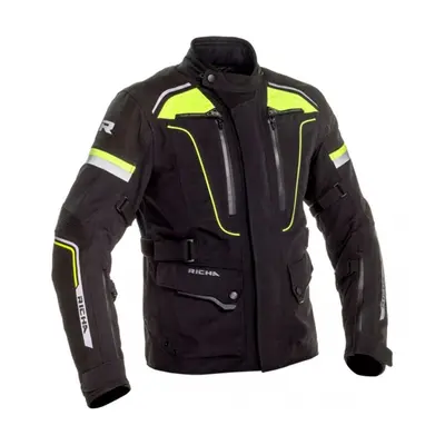 RICHA INFINITY 2 PRO fluo žlutá moto bunda černá/žlutá