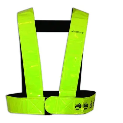 A-PRO LIGHT BELT reflexní popruhy žlutá