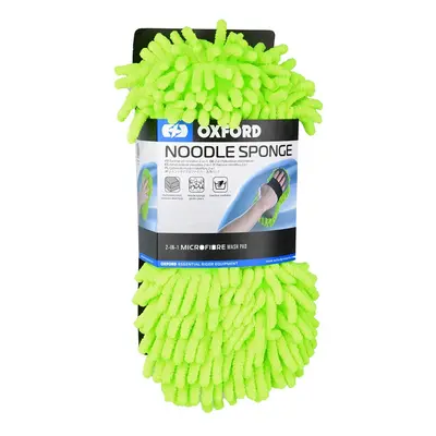 OXFORD mycí houba NOODLE SPONGE, (mikrovlákno, zelená fluo) zelená