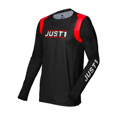 JUST1 J-FLEX ARIA Dětský dres černá/červená