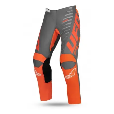 UFO KIMURA PANTS 4491-EF oranžové off-road kalhoty oranžová/šedá