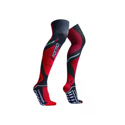 FORMA Off-road Compression Nadkolenky černo/červené černá/červená