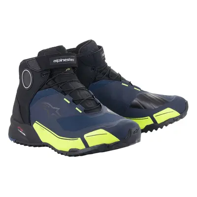 ALPINESTARS CR-X DRYSTAR boty (modrá/žlutá fluo/černá) modrá/žlutá/černá