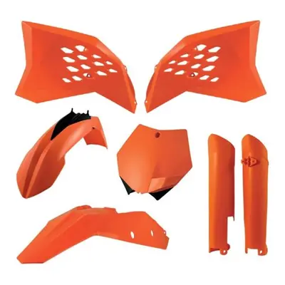 ACERBIS plastový full kit KTM SX-F 07-10, oranžová oranžová