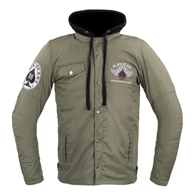 W-TEC Black Heart Hat Skull Jacket s aramidem Pánská bunda khaki