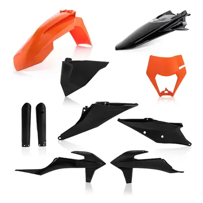 ACERBIS plastový full kit KTM EXC/EXCF 20/22 oranž/černá oranžová/černá