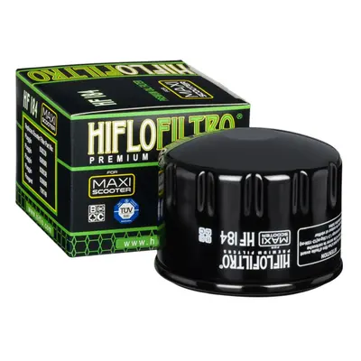 HIFLO 184 olejový filtr Scooter černá