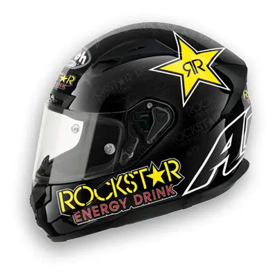 AIROH T600 Rockstar T6RK17 Integrál helma černá/žlutá