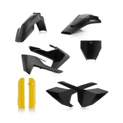 ACERBIS plastový full kit HQTC125 16/18,250 17/18,FC250/350/450 16/18, černá/žlutá černá/žlutá