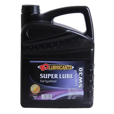 BO MOTOR OIL SUPER-LUBE 5W-30 VW 507 LongLife, černá