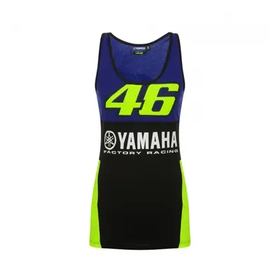 Valentino Rossi VR46 YAMAHA 362509 dámské tílko modrá/černá/žlutá