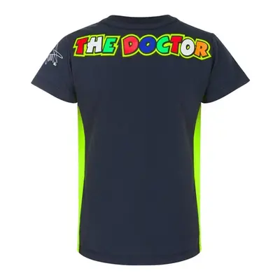 Valentino Rossi VR46 DOCTOR 431702 dětské triko modrá/žlutá