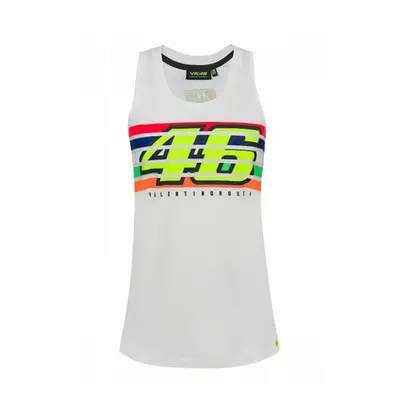 Valentino Rossi VR46 STRIPES 352606 dámské tílko bílá