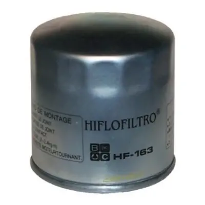 Olejový filtr HF163, HIFLOFILTRO (Zink plášť) (HF-163) stříbrná